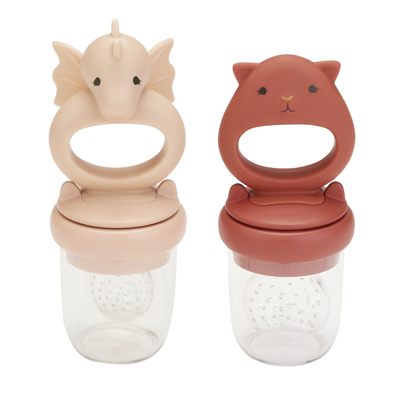 Konges Slojd Konges Sløjd Fruitspeen Set van 2 - Dragon Rose / Sand Copper Brown - Decomusy