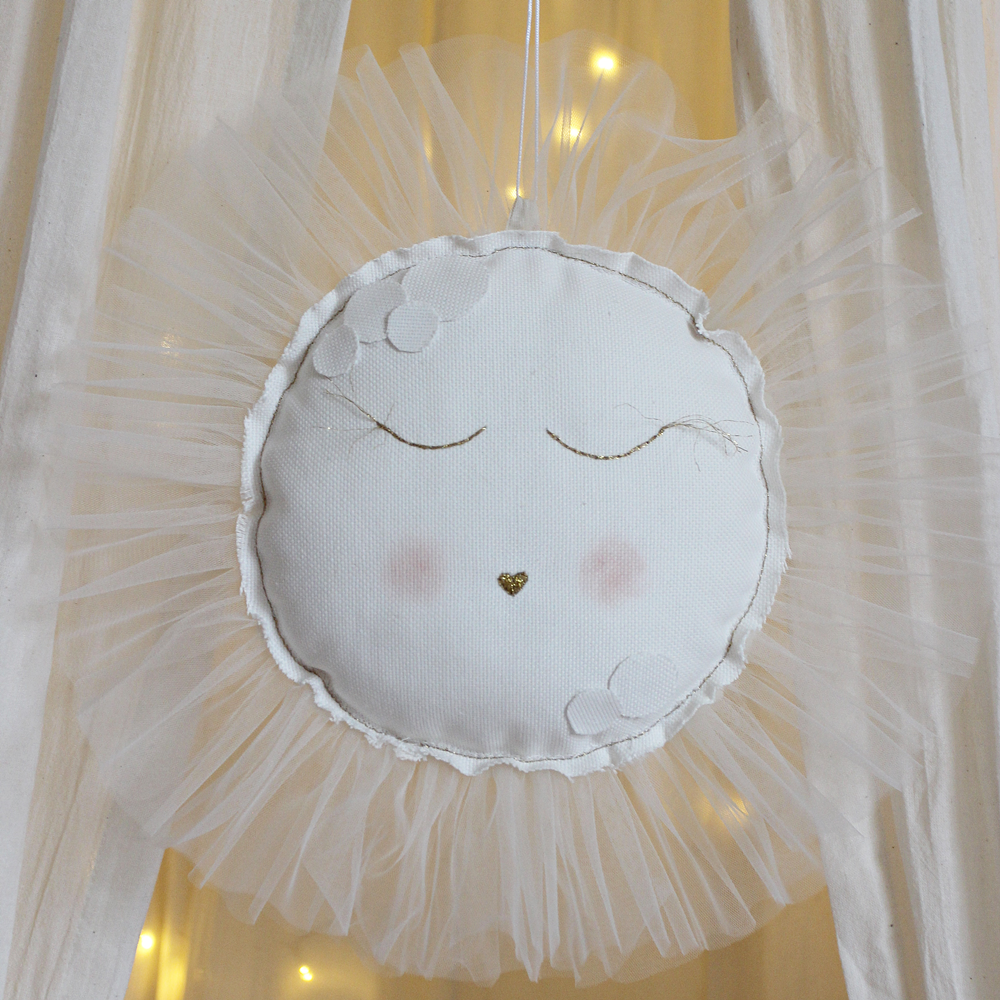 Cotton&Sweets Cotton & Sweets Mobiel "Patty Soleil" - Vanille - Decomusy