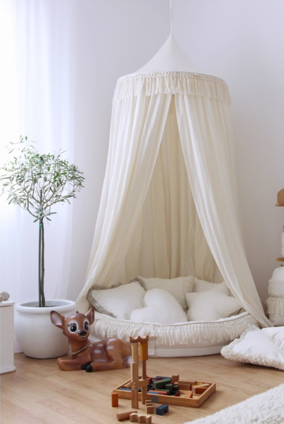 Boho Bedhemel Maxi "Vanilla" - Decomusy