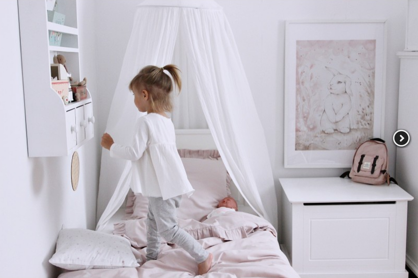 bedhemel Soft Bedhemel "White" - Decomusy