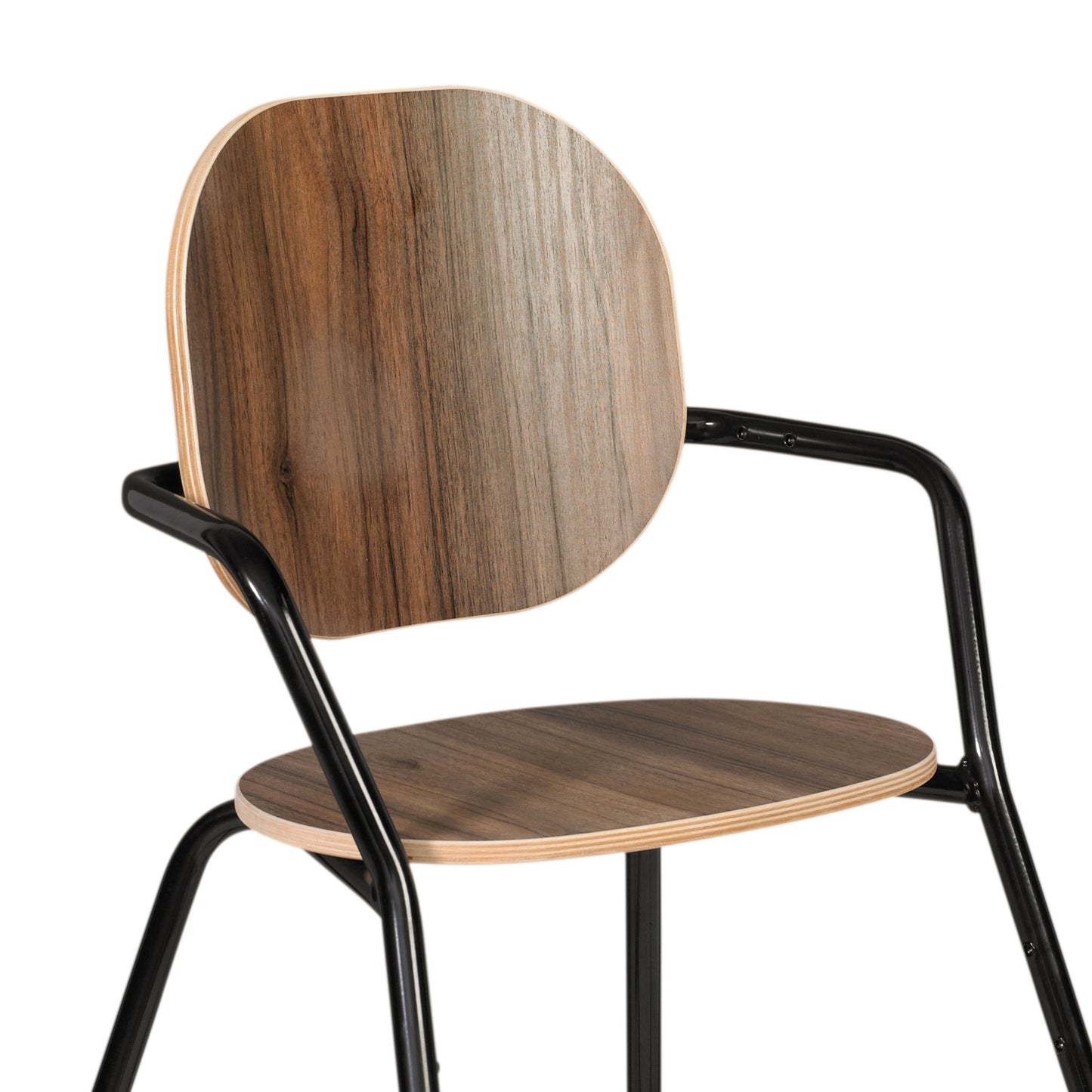 Charlie Crane Charlie Crane Tibu Meegroei Eetstoel "Black Edition" - Decomusy