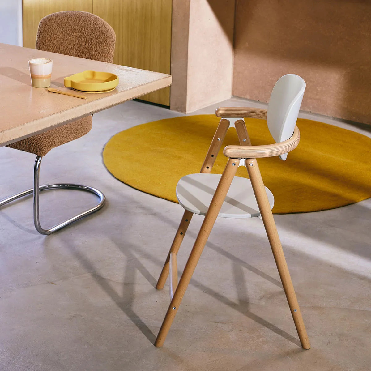 Charlie Crane Charlie Crane Evolutionaire Kinderstoel TOBO - White - Decomusy