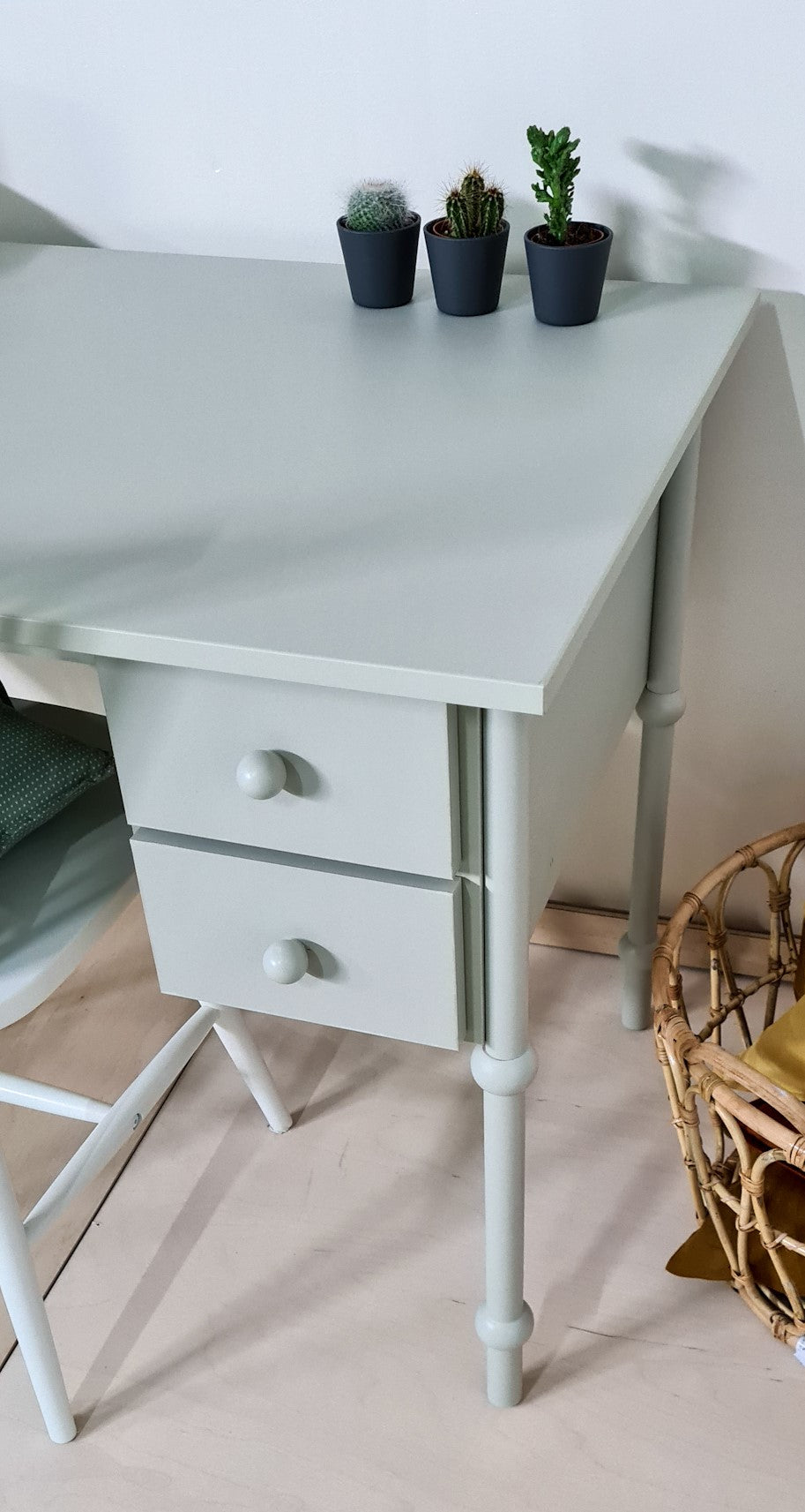 WoodLuck Bureau Babushka Olive - Decomusy