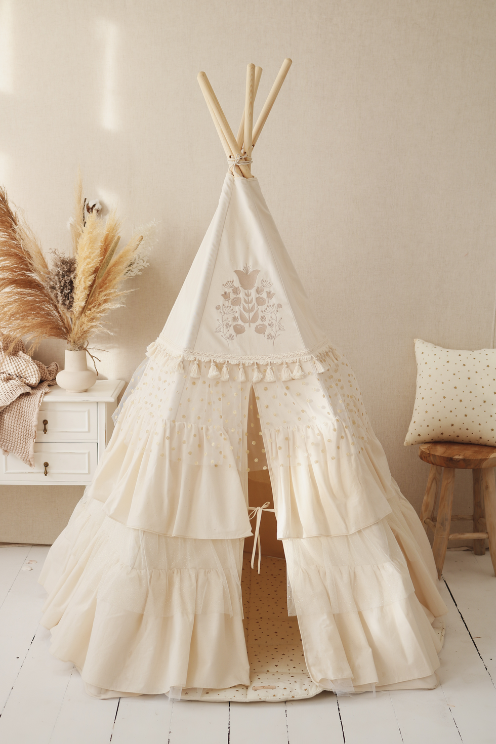 tipi tent Tipi Tent met Franjes "Boho" - Decomusy