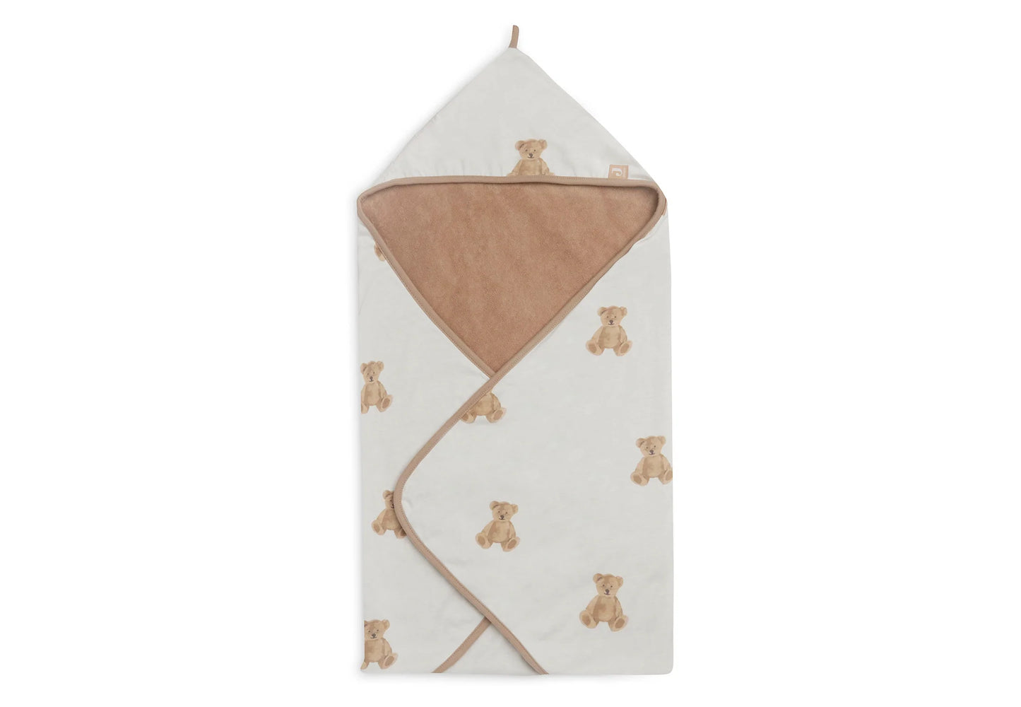 Jollein Jollein Badcape 75x75cm Teddy Bear - Decomusy
