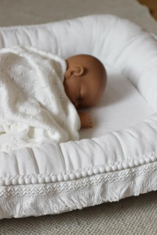 babynest Boho Babynest "White" - Decomusy