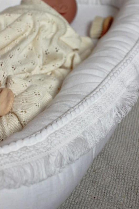 babynest Boho Babynest "White" - Decomusy