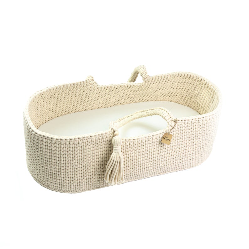 draagmand Mozes Mand Draagwieg - ECRU - Decomusy