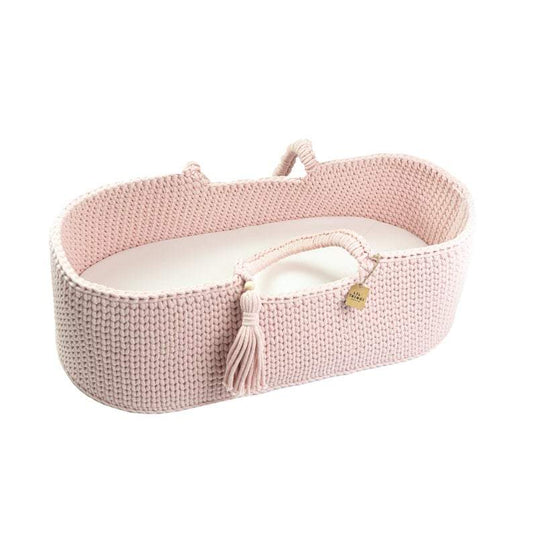 draagmand Mozes Mand Draagwieg - POEDERROZE - Decomusy