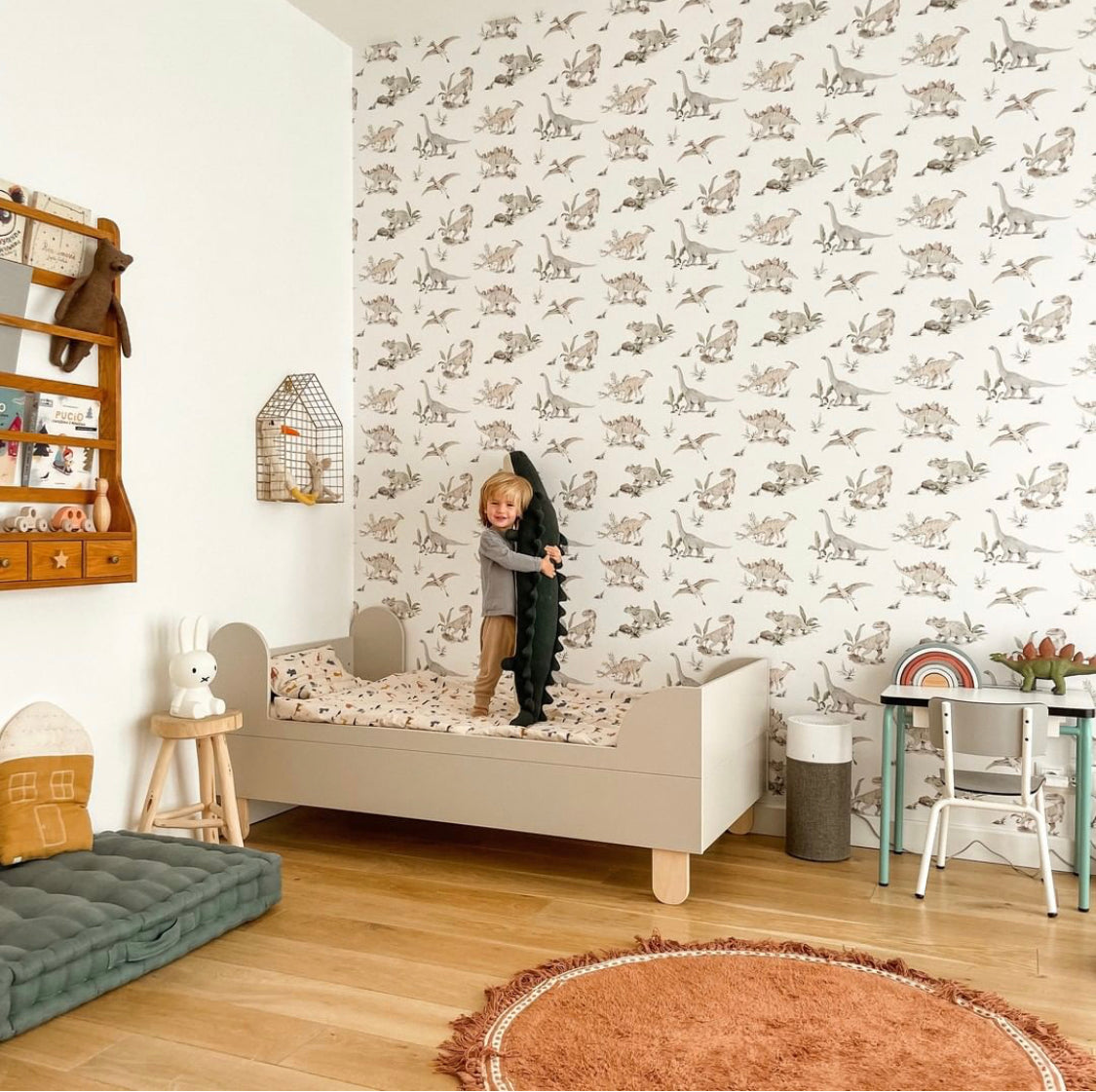 Dekornik Dekornik Behang "Happy Dinos" - Decomusy