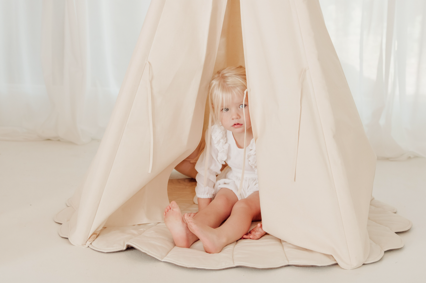 Moi Mili Moi Mili Tipi Tent Classic "Beige" - Decomusy