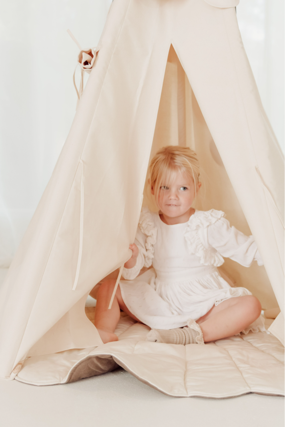Moi Mili Moi Mili Tipi Tent Classic "Beige" - Decomusy