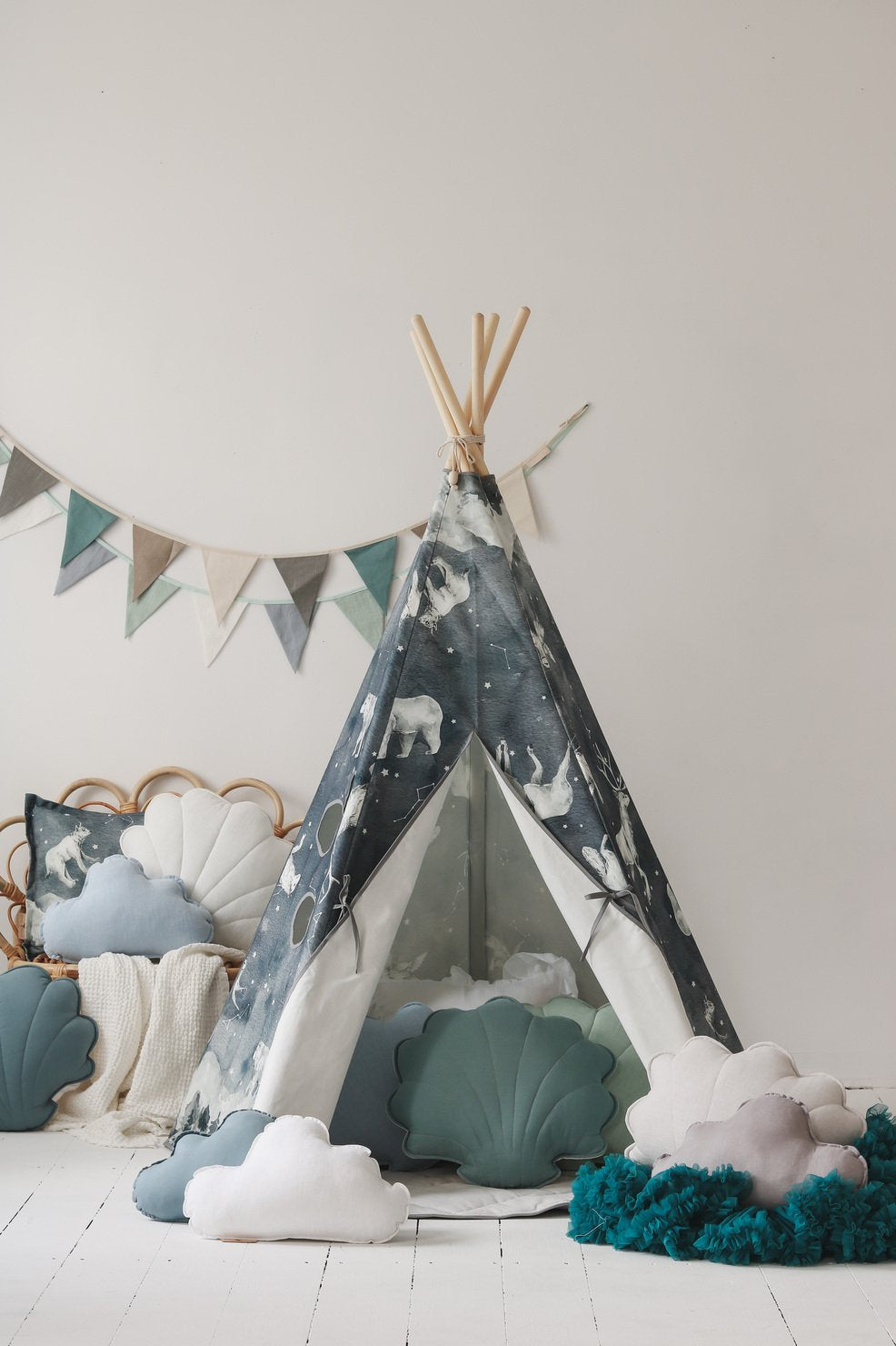 tipi tent Tipi Tent Classic "Night Sky" - Decomusy