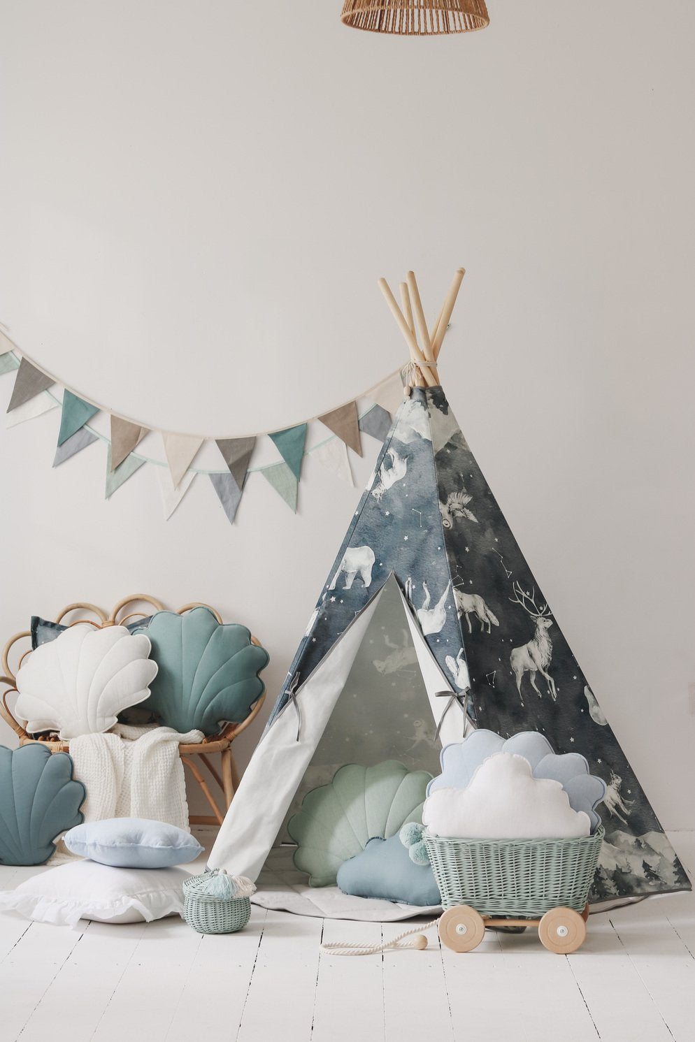 tipi tent Tipi Tent Classic "Night Sky" - Decomusy