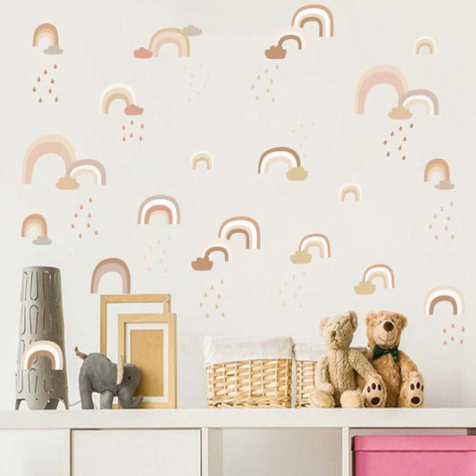 muursticker Vinyl Regenboog Muurstickers - Decomusy