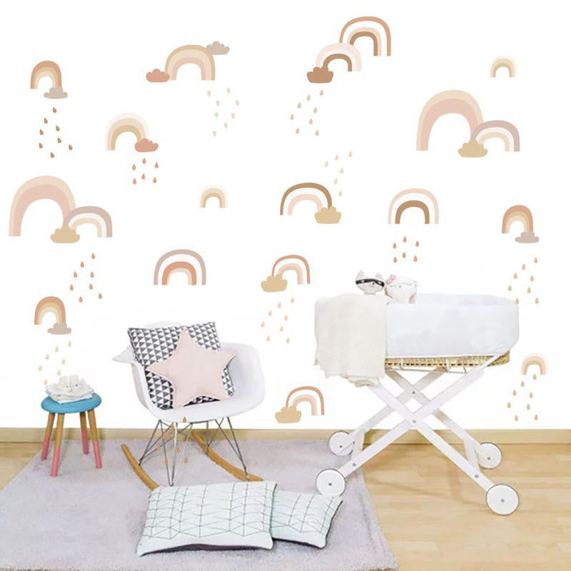 muursticker Vinyl Regenboog Muurstickers - Decomusy