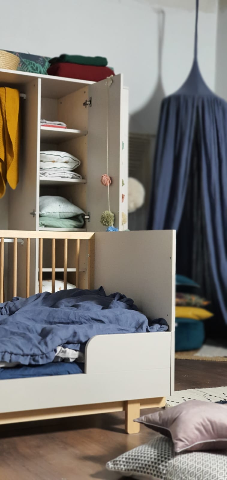 ledikant Meegroeibed Basic 70x140cm - Decomusy