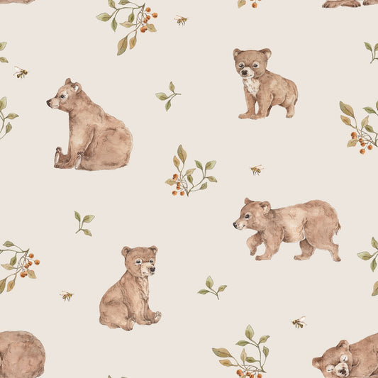 Dekornik Dekornik Behang "Little Bears" - Decomusy