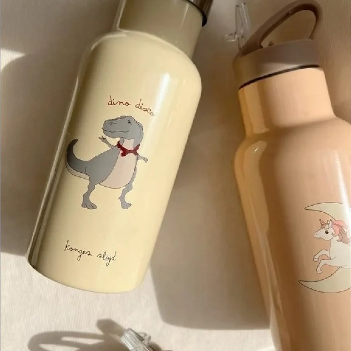 Konges Slojd drinkflessen Dansosaurus & Unicorn