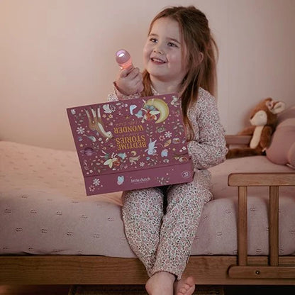 Little Dutch Verhalen projector zaklamp roze