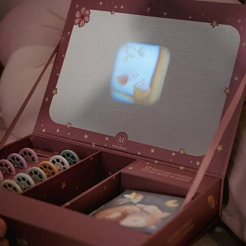 Little Dutch Verhalen projector zaklamp roze