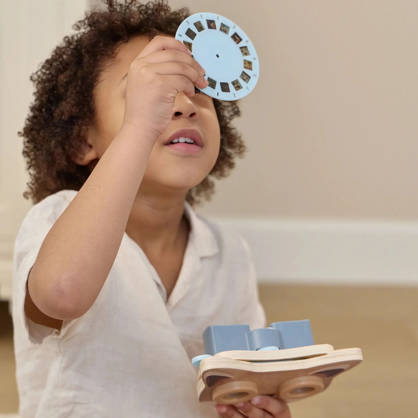 Little Dutch Verhalenkijker Vos - Blauw