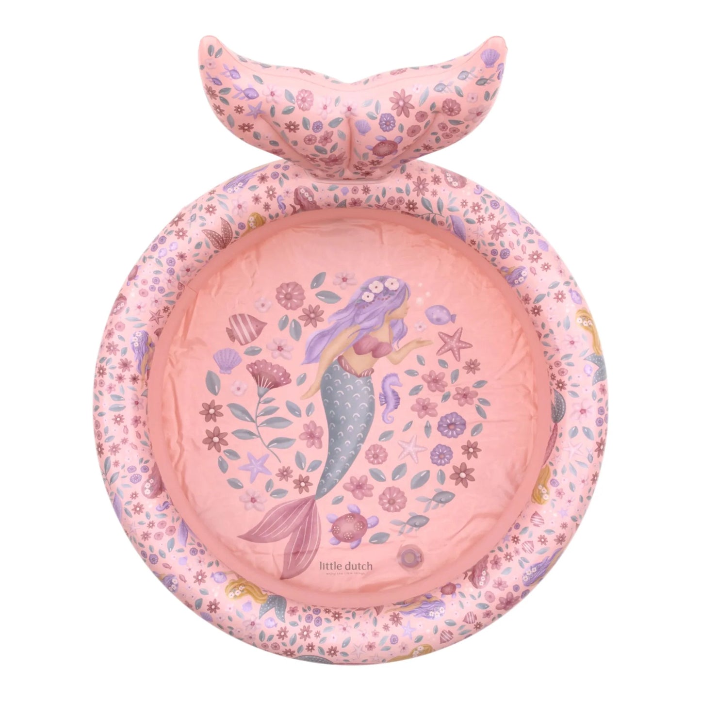 Little Dutch Zwembad - Roze - Dreamy Mermaid 80 cm + staart