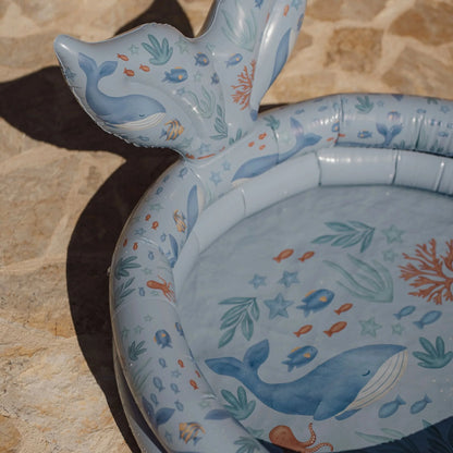 Little Dutch Zwembad - Blauw - Ocean World 80 cm + staart