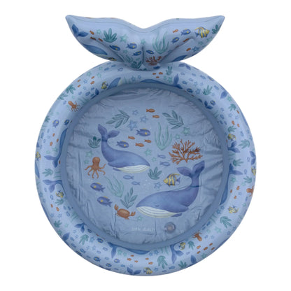 Little Dutch Zwembad - Blauw - Ocean World 80 cm + staart