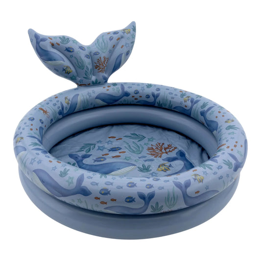 Little Dutch Zwembad - Blauw - Ocean World 80 cm + staart