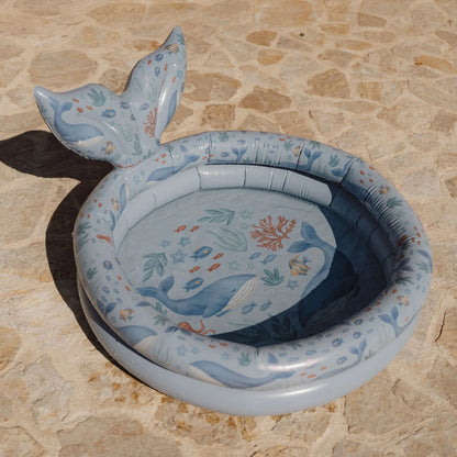 Little Dutch Zwembad - Blauw - Ocean World 80 cm + staart