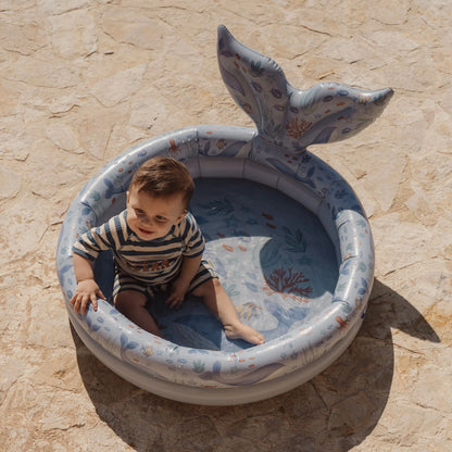Little Dutch Zwembad - Blauw - Ocean World 80 cm + staart