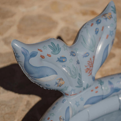 Little Dutch Zwembad - Blauw - Ocean World 80 cm + staart