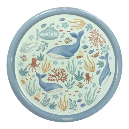 Little Dutch Waterspeelmat - Blauw - Ocean World