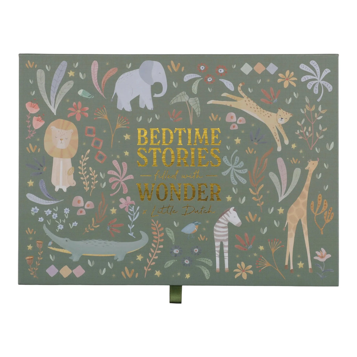 Little Dutch Verhalen projector zaklamp groen