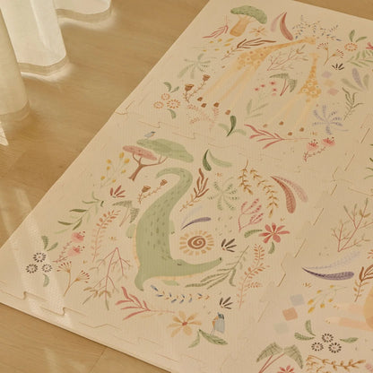 Little Dutch Foam Puzzelmat Speelkleed Safari Dieren 180 x 120 cm