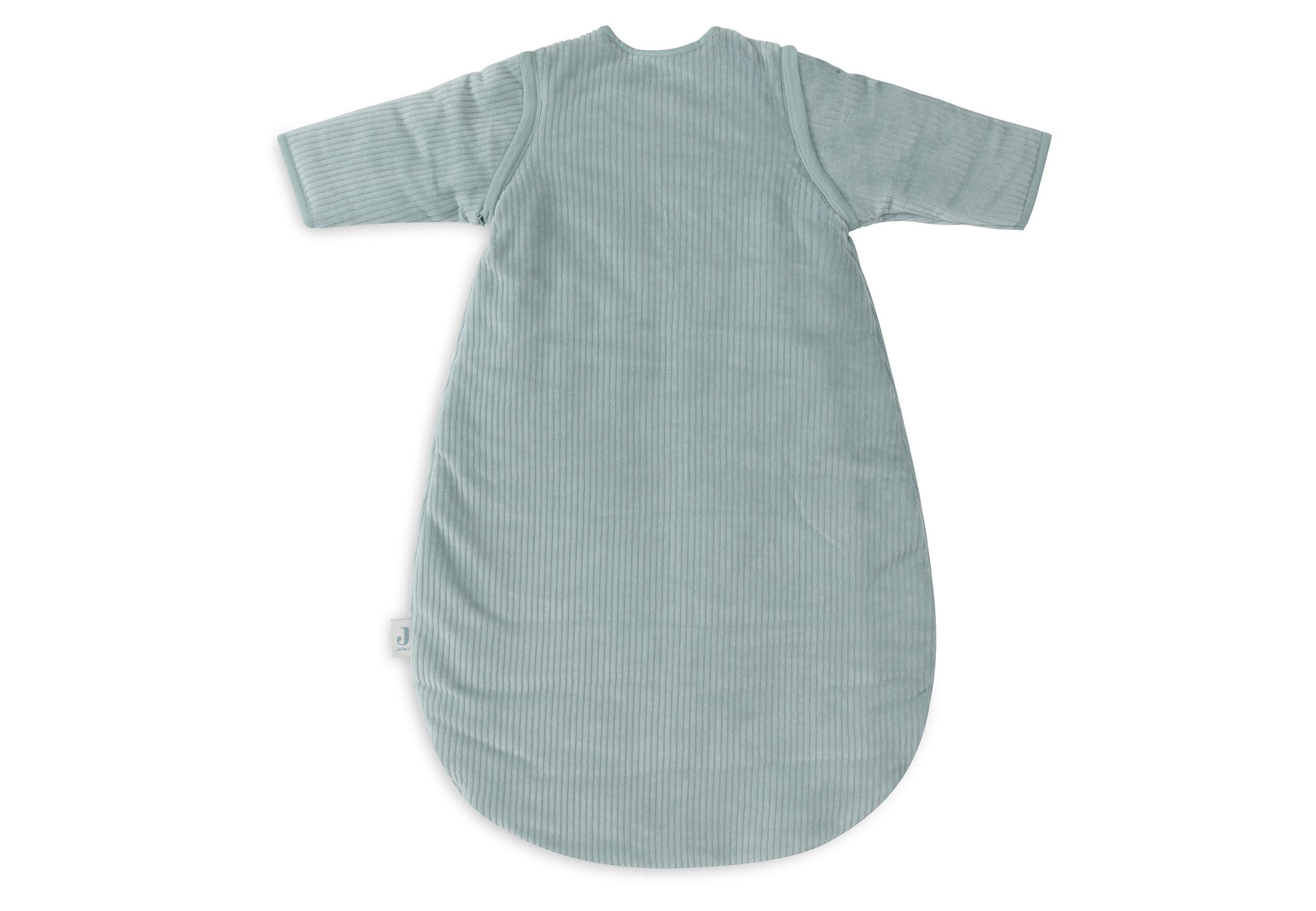 Jollein Jollein Slaapzak Met Afritsbare Mouw 90cm - Rib Sea Green - Decomusy