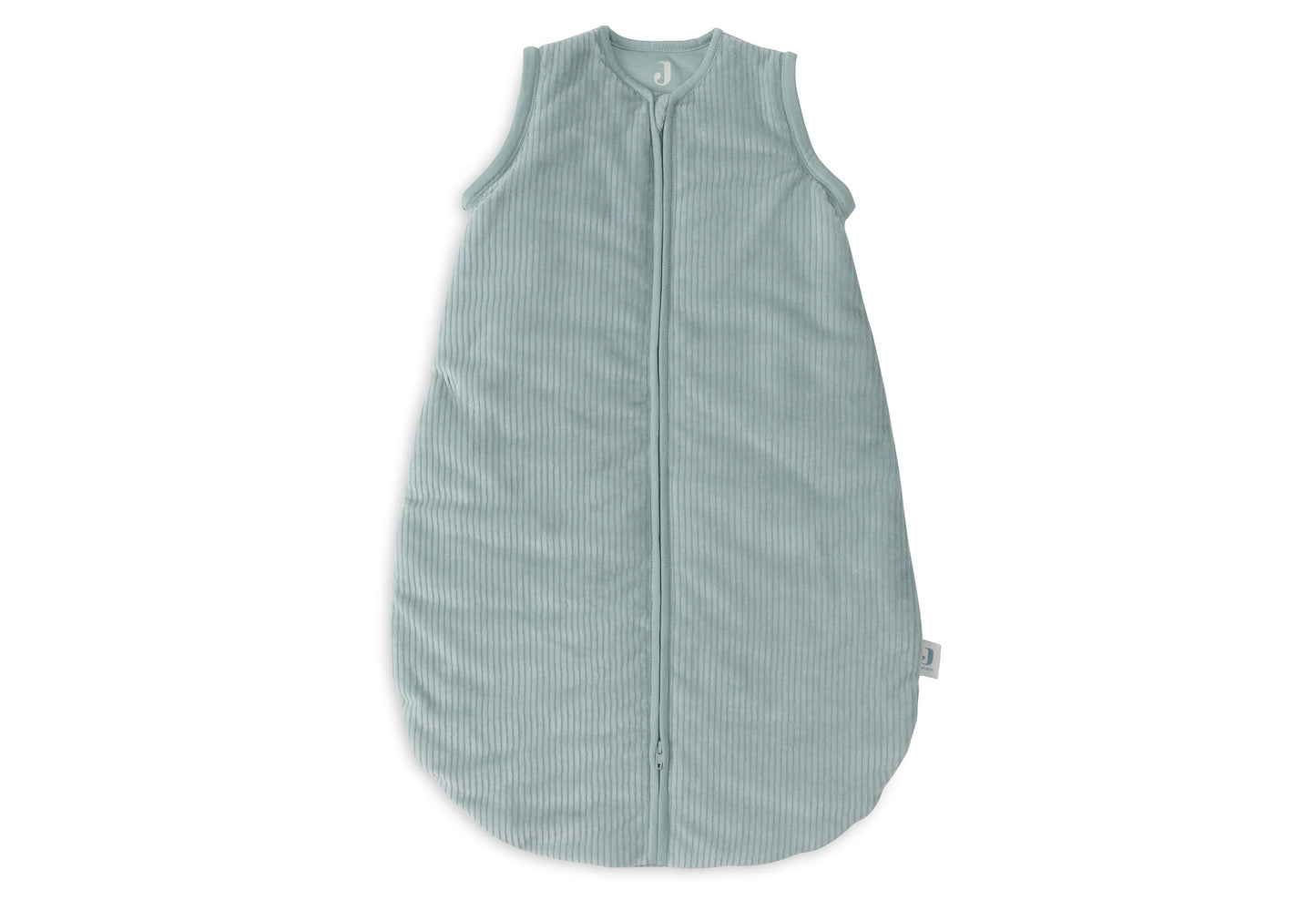 Jollein Jollein Slaapzak Met Afritsbare Mouw 90cm - Rib Sea Green - Decomusy