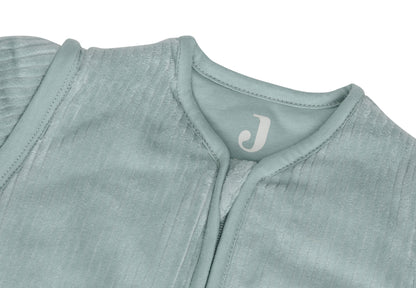 Jollein Jollein Slaapzak Met Afritsbare Mouw 90cm - Rib Sea Green - Decomusy