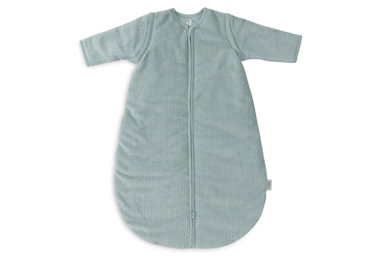 Jollein Jollein Slaapzak Met Afritsbare Mouw 90cm - Rib Sea Green - Decomusy