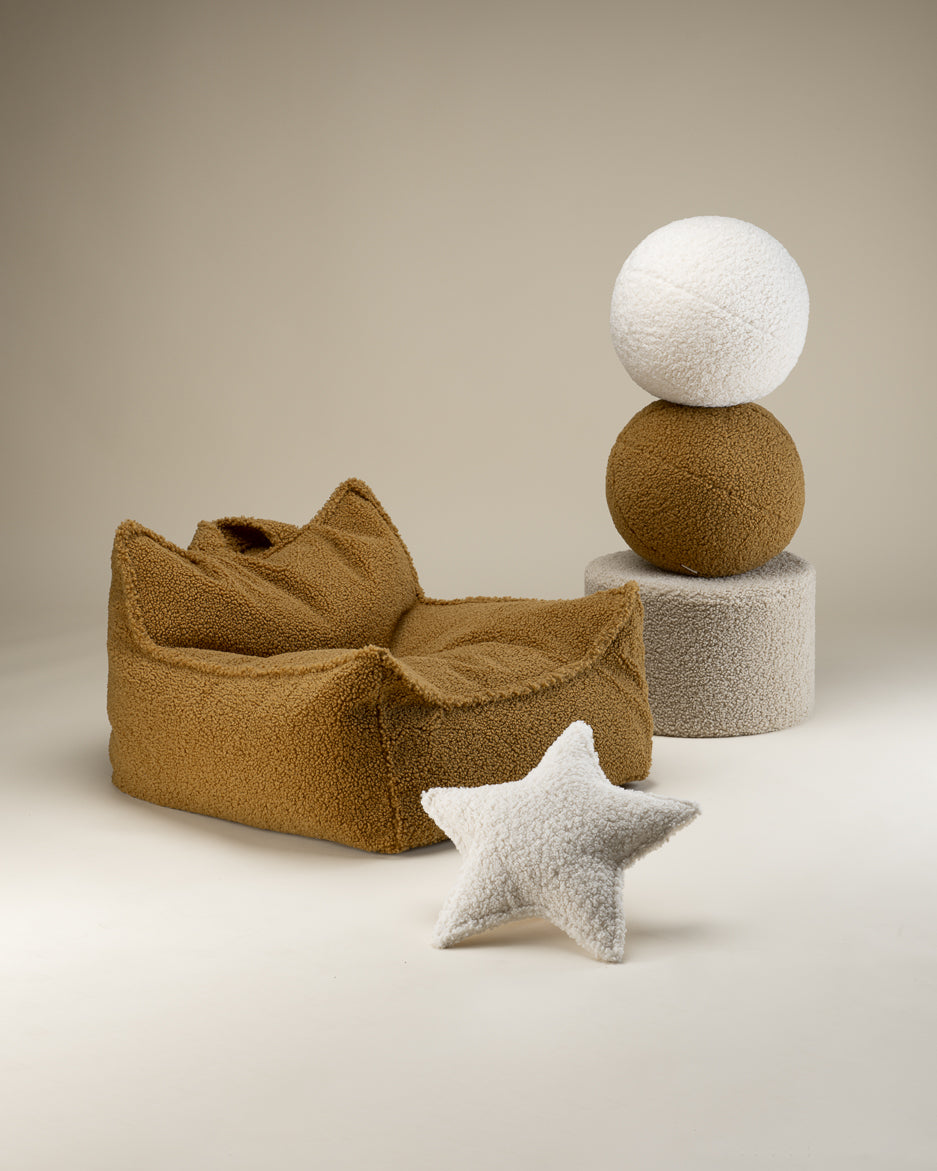 Wigiwama Wigiwama Beanbag Chair - Maple - Decomusy