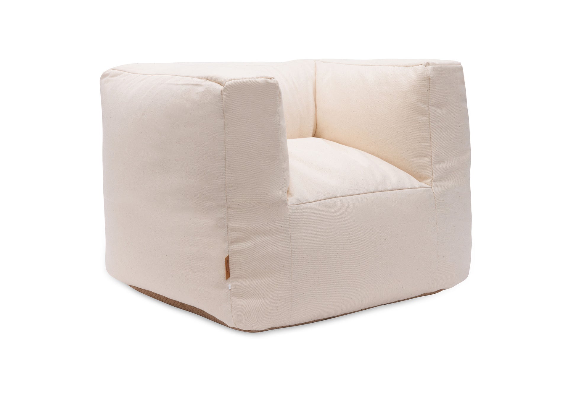 Jollein Jollein Kinderfauteuil Twill - Natural - Decomusy