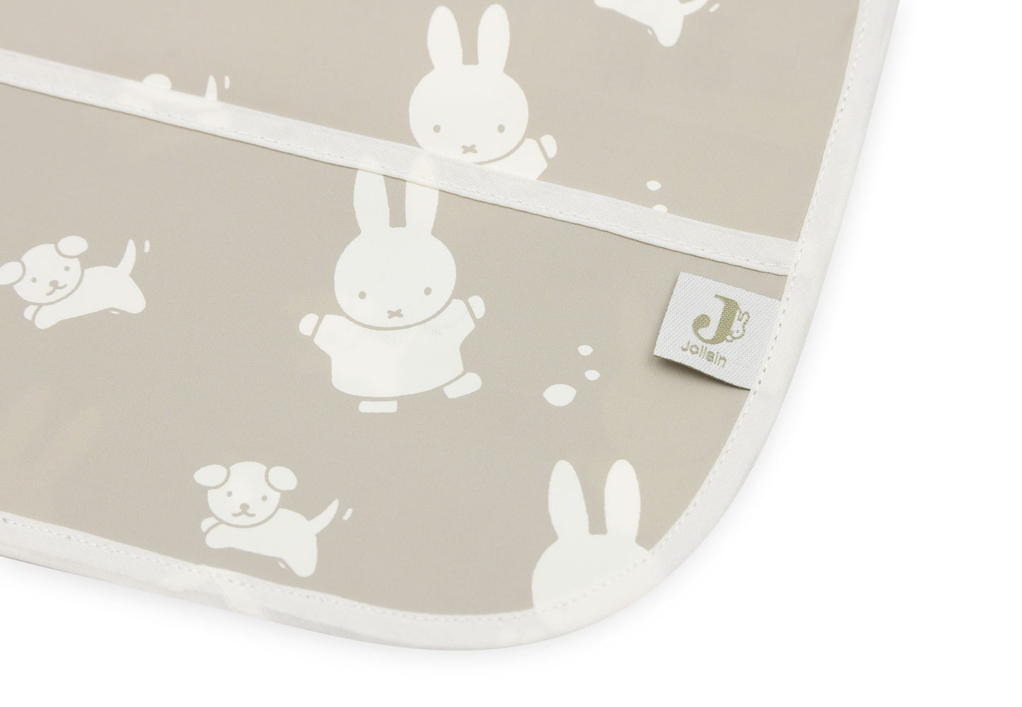 Jollein Jollein Slab Waterproof Met Mouw Miffy&Snuffy - Olive Green - Decomusy