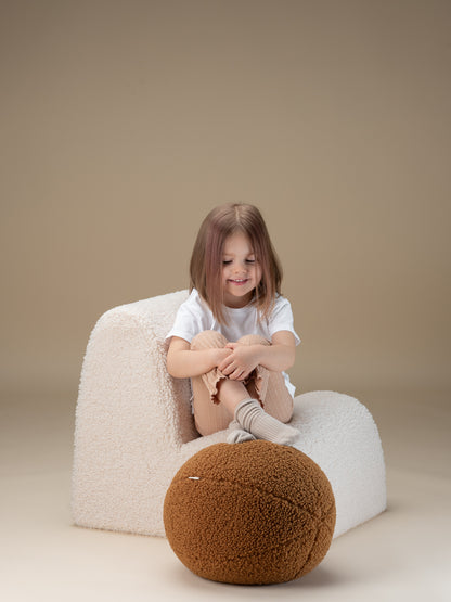 Wigiwama Wigiwama Cloud Beanbag Chair Kinderfauteuil - Cream - Decomusy