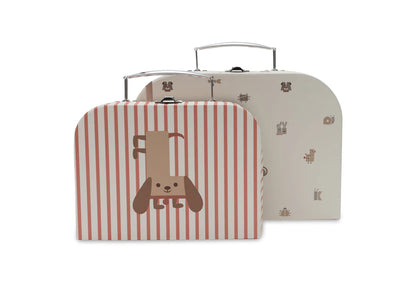 Jollein Jollein Speelkoffertje - Animal Friends - 2 Stuks - Decomusy