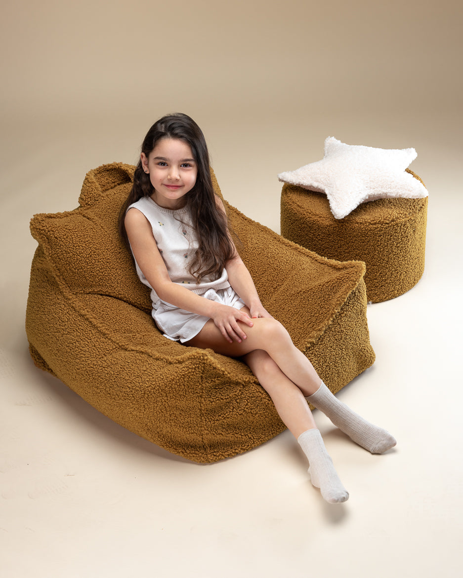 Wigiwama Wigiwama Beanbag Chair - Maple - Decomusy