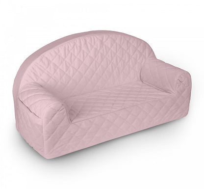 BabySteps BabySteps Kindersofa - Velvet Pink - Decomusy