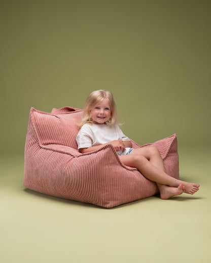 Wigiwama Wigiwama Beanbag Chair - Pink Mousse - Decomusy