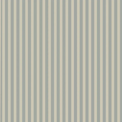 Dekornik Vliesbehang - Simple Vintage Stripes Beige Blue