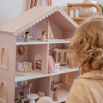 Label Label Doll House - Poppenhuis - Pink
